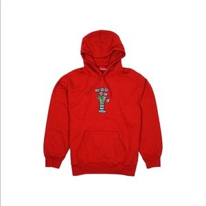 Supreme flowers hoodie